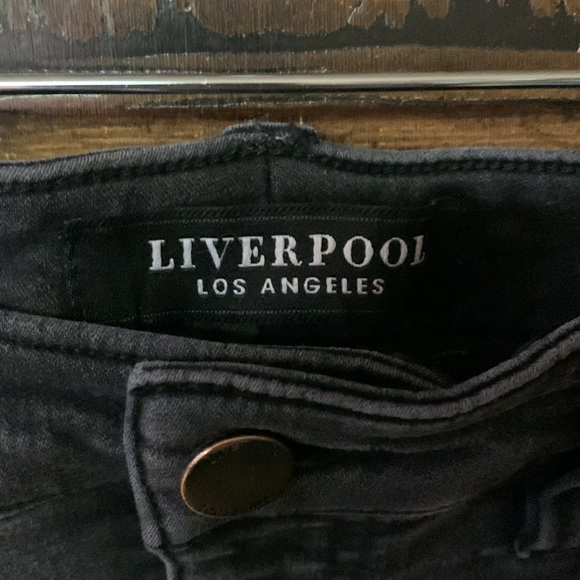 Liverpool LA Black wash jeans size 6 - Picture 3 of 3